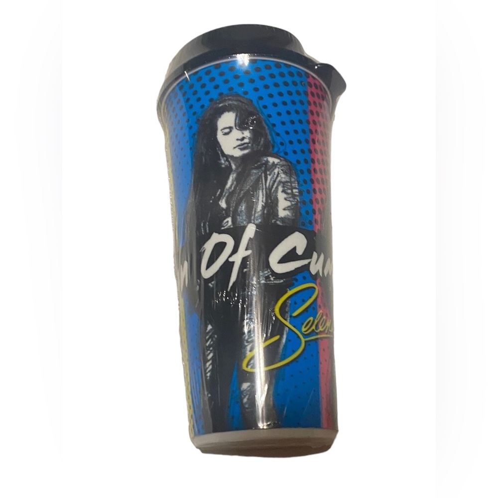 Selena Quintanilla 25th Anniversary Stripes Cup Tumbler 2020 Limited Edition NEW